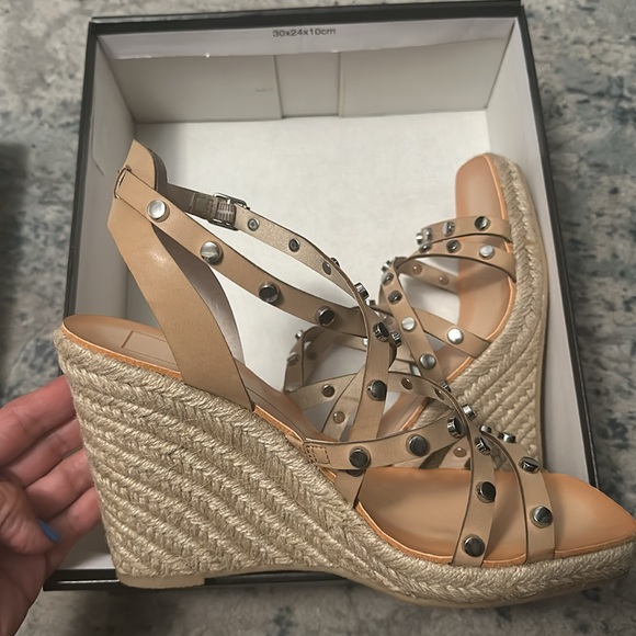 NWT Dolce Vita Maxton wedge espadrille sandals size 8.5 - Picture 3 of 5